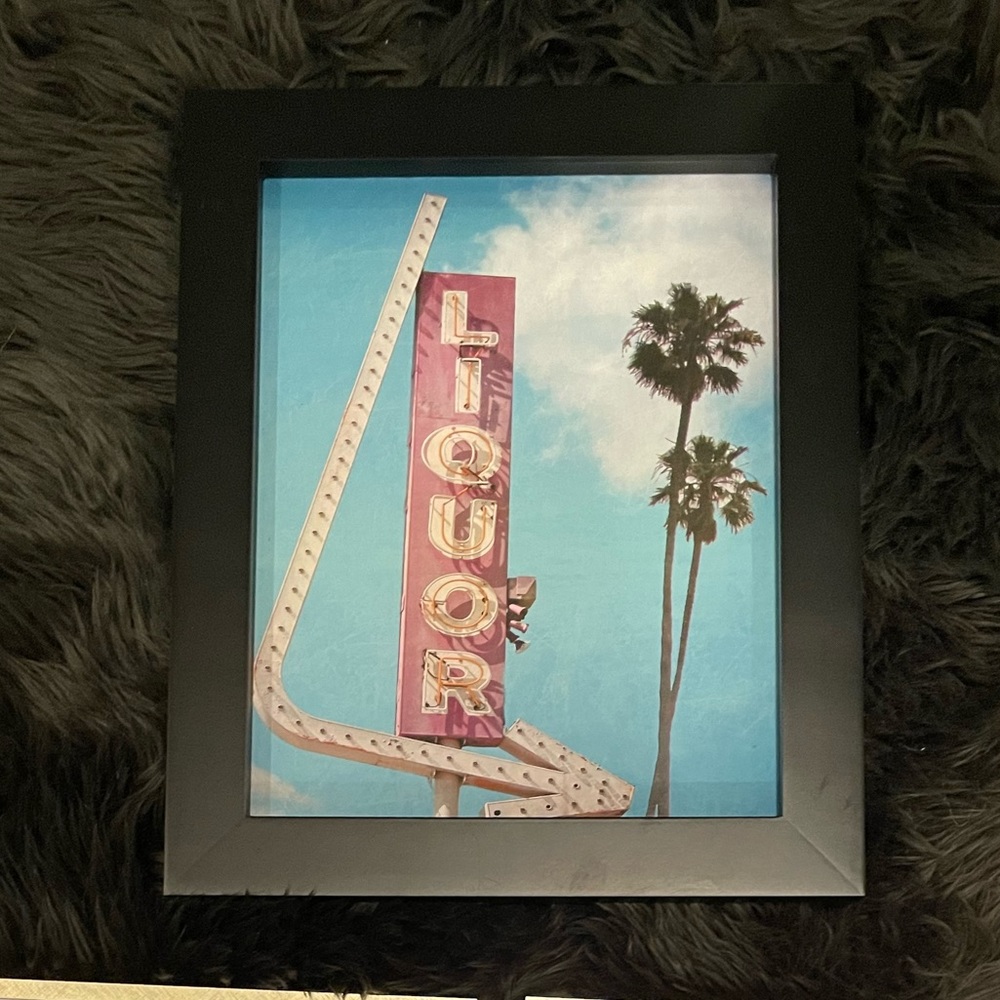 11x14 Honeymoon Hotel “liquor” print